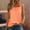 Orange, variant on Summer Casual Tops,Plus Size T-shirt Blouse for Womens, Women's Gradient Color Camisole Sleeveless T-shirt Loose Tank