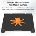thumbnail image 6 of Creality K1 Smooth PEI Build Plate, Original Magnetic 3D Printer Build Bed, for Creality K1/Ender 3 V3 SE/Ender-3 S1/Ender-3 S1 Pro/Ender-5 S1 and All 235 * 235mm Size 3D Printer, 6 of 8