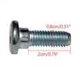thumbnail image 2 of Tornillos M8x20mm, tornillos dañados para motocicletas, repuestos para rotor de disco de freno 10, 2 of 9