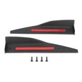 thumbnail image 2 of Divisor de falda lateral, DiFusor Negro, Ala de Falda Lateral Fácil de Instalar Balancín de Falda Lateral Para Fit For Roush 2015+ Car Parts, 2 of 7