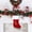 L, variant on Taicans 18inch Christmas Stockings with Initials,Monogram Christmas Stockings Letter Red Velvet with White Super Soft Plush Cuff Embroidered Xmas Stockings Classic Personalized Stocking Decorations()