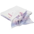 thumbnail image 2 of Coolnut Cute Unicorn Princess Towels Highly Absorbent Cotton Towels Set of 2, Premium Spa & Hotel Quality Quick Dry Towel Set 54 x 27 Inches Washcloth Gift, 2 of 7