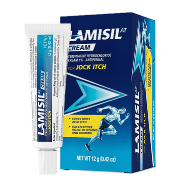 Lamisil Jock Itch Cream, Prescription Strength Terbinafine, 1 Week Antifungal Treatment, .42 oz