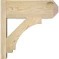 thumbnail image 3 of Ekena Millwork 8"W x 20"D x 20"H Imperial Rough Sawn Craftsman Outlooker, Douglas Fir, 3 of 4
