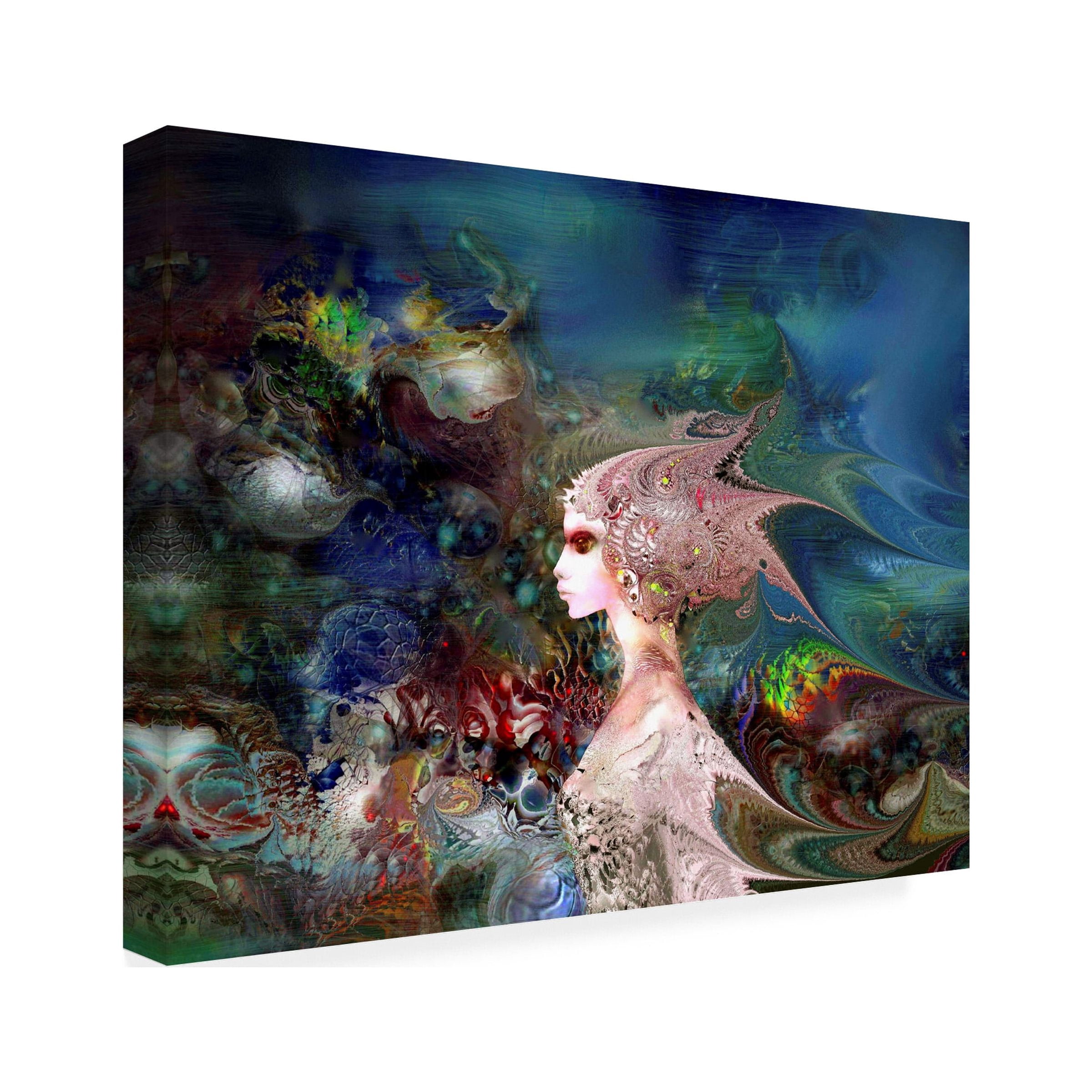 Natalia Rudzina 'Mermaid 4' Canvas Art