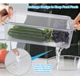 thumbnail image 7 of Pure Future 7 Pcs Refrigerator Organizer Bins with Lids, BPA-Free, Stackable Plastic Fridge Storage, 7 of 7
