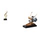 thumbnail image 1 of Figura decorativa de bailarina de ballet con , de resina, creativa, para mesa, centro de mesa, escritorio, chimenea, regalo de inaugura, 1 of 8