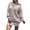 Pink, variant on Sweater Dress for Women Off Shoulder Boat Neck Long Sleeve Chunky Knit Jumper Pullover White S