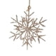thumbnail image 2 of Adorno colgante para árbol de Navidad, guirnalda brillante, colgante decorativo para colgar. Copo de nieve de champán, 2 of 9