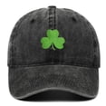 thumbnail image 1 of PEIXUN St. Pa Trick's Day Hat Green Baseball Cap Sha Mrock Embroidered for Man Women Funny, 1 of 4