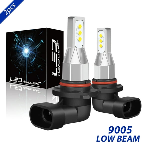 For 2017-2019 KIA Sportage LED Headlight Bulbs 9005 Low Beam Replacement Light 6000K White