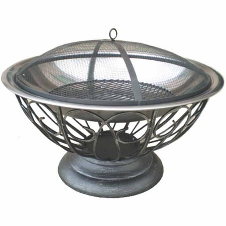 Fire Sense Stainless Steel Urn Fire Pit