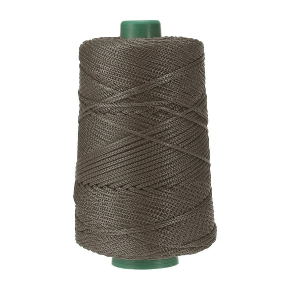 Uxcell Polyester Macrame Cord, 3mm x 219 Yards Polypropylene Cords for DIY Crafts - (Brown)