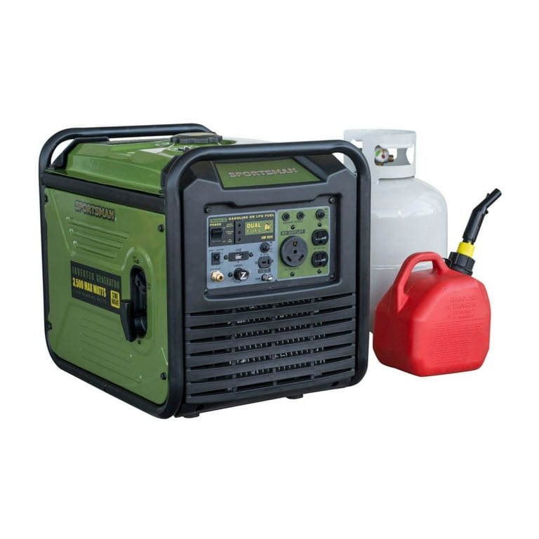 Sportsman 3,500-Watt Dual Fuel Inverter Generator for Sensitive Electronics Sportsman 3,500-Watt Dual Fuel Inverter Generator for Sensitive Electronics