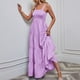 thumbnail image 1 of WILLBEST Vestidos Casuales Vestido Largo Bohemio Informal de Fiesta para Mujer Vestido Largo sin Mangas con Tirantes y Cintura A Rayas Grande​​, 1 of 3
