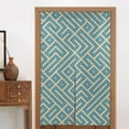 thumbnail image 4 of XMXT Japanese Noren Doorway Room Divider Curtain,Abstract Labyrinth Background Restaurant Closet Door Entrance Kitchen Curtains, 34 x 56 inches, 4 of 7