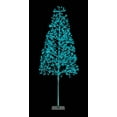 thumbnail image 3 of Queens of Christmas LED-TR3D05-LTL 5 ft. Starburst LED Tree, Teal, 3 of 4