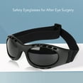 thumbnail image 3 of UV Blocking Safety Glasses, Eye Surgery Sunglasses Anti Fog Soft Padded PC Frame Dust Proof with Storage Box for Riding, 3 of 7