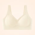 thumbnail image 3 of MEICHEN Ladies Jelly Tshirts Bras Solid Full Coverage Push Up Bras No Show Underwear Summer Essentials Fall Fashion Clothing, 3 of 6