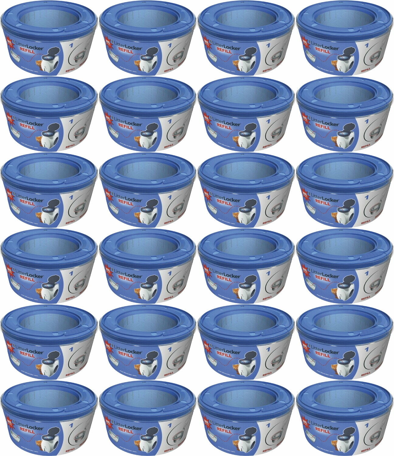 LitterLocker 24Pack Refill Cartridge for Cat Litter Locker