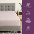 thumbnail image 3 of CirclesHome Cot Size (33 x 75) Poly Cotton Sateen Fitted Sheet - Ultra Soft and Comfortable Bed Linen Sheet - Protects Mattress from Dirt, Dust, and Debris - Skin Friendly and Breathable, 3 of 10