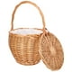 thumbnail image 3 of Cesta de mimbre tejida a mano, cesta de picnic, cesta de frutas y verduras, soporte para arreglos florales, 3 of 8