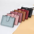thumbnail image 4 of PU Leather Wallet Women Leather Bifold Compact Small Wallet for Women, 4 of 5