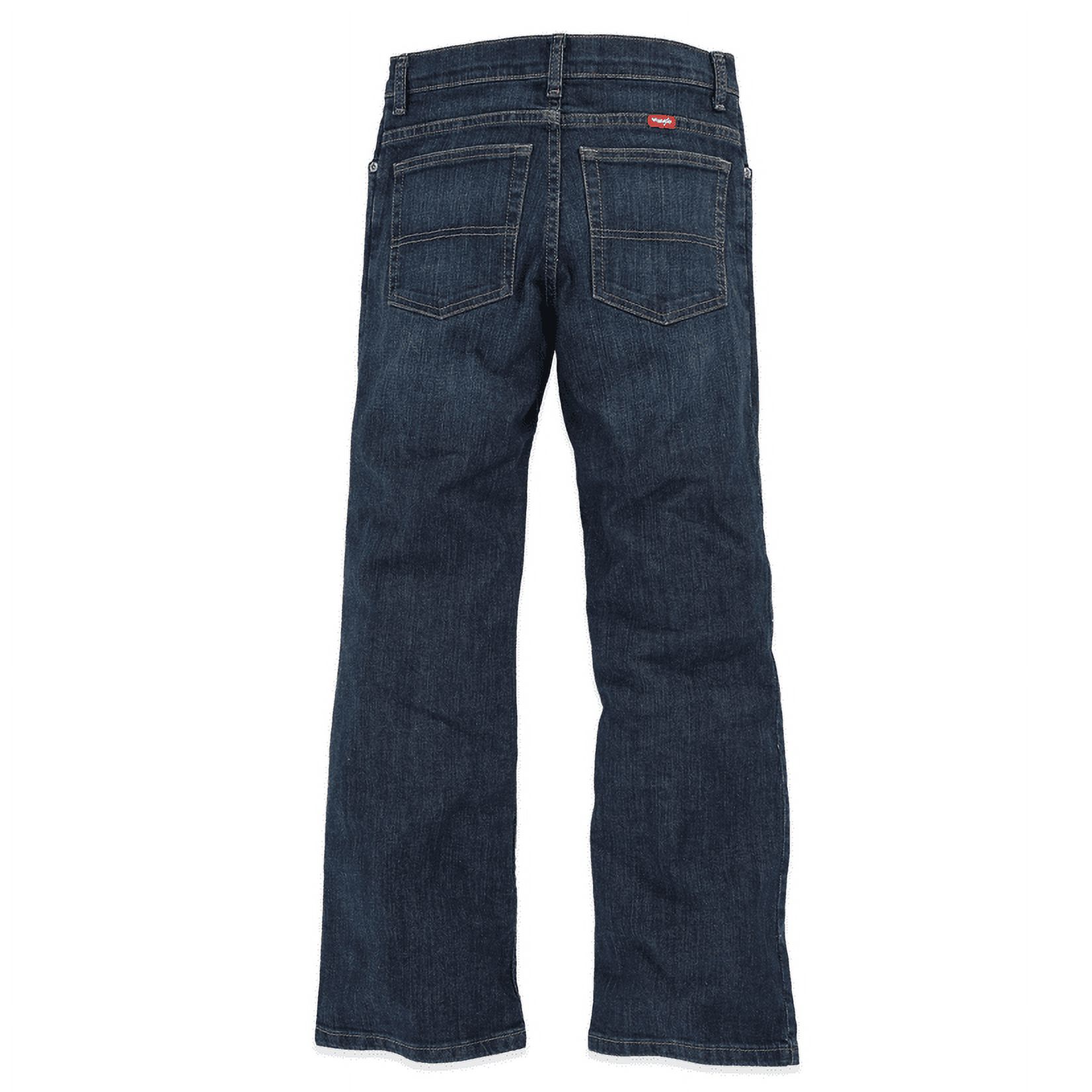 Wrangler Boys Bootcut Denim Jeans, Sizes 4-18 & Husky - image 4 of 6