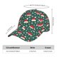thumbnail image 2 of Balery Santa Hat Joy Green Festive Gorra de béisbol de tamaño ajustable para correr, entrenar y actividades al aire libre. Gorra de papá para todas las estaciones., 2 of 6