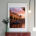 thumbnail image 2 of Diamond Art Kits for Adults - 5d Canal Sunset Reflection Europe Scene Diamond Painting for Adults, Diamond Art for Adults Beginners, Diamond Painting Kits for Adults for Home Wall Decor, 2 of 7
