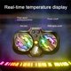thumbnail image 4 of Refrigerador de teléfono con accesorio magnético | Ventiladores de enfriamiento duales | Luz LED RGB | Montaje ajustable | Funcionamiento silencioso | Control de temperatura inteligente | Carga, 4 of 7