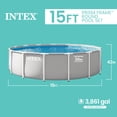 thumbnail image 3 of Intex 15Ft X 42In Prism Frame Premium Pool Set, 3 of 6