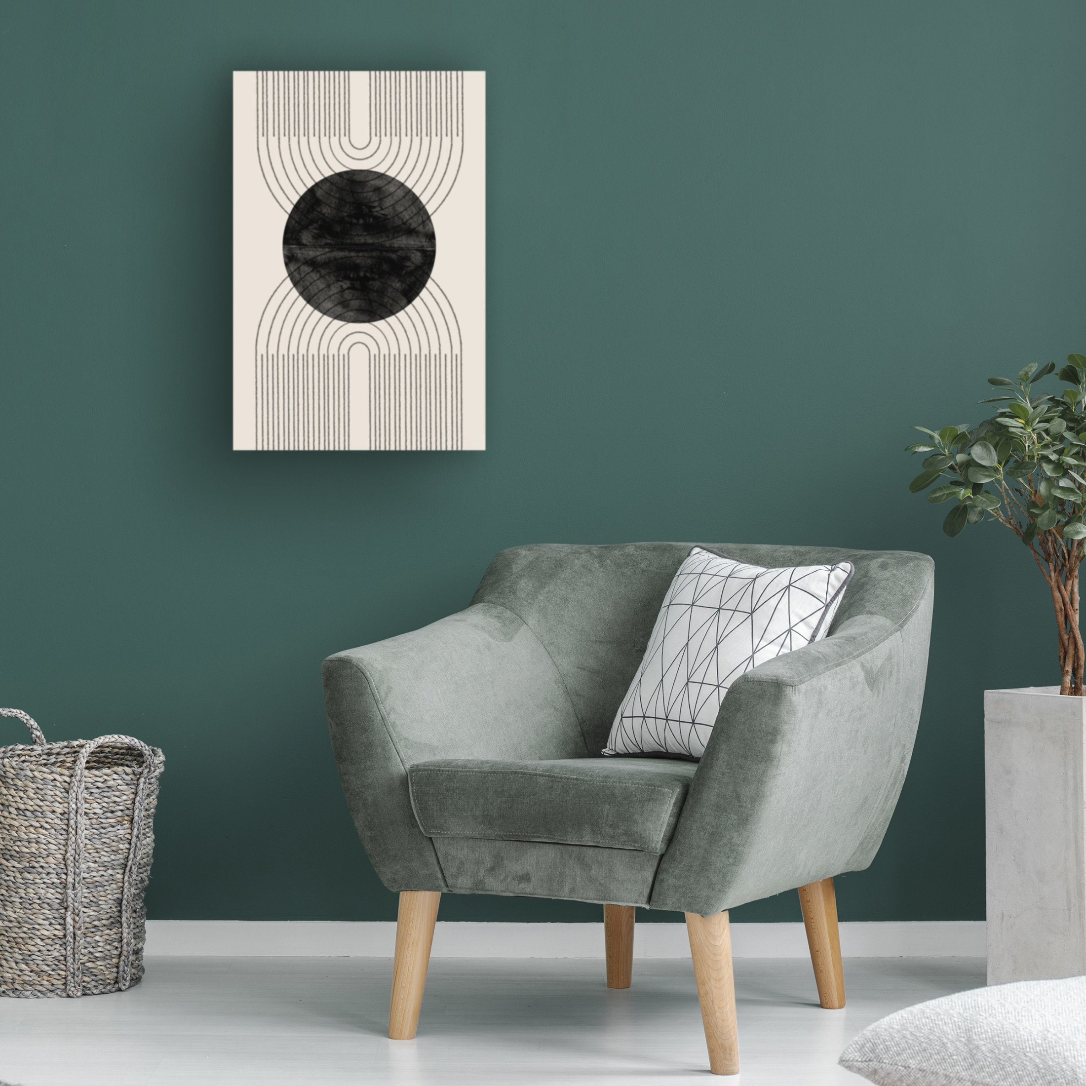 Trademark Fine Art THE MIUUS STUDIO Arch Composition No3 Canvas Wall Art
