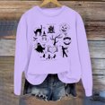 thumbnail image 2 of WEAIXIMIUNG Sweatshirts à Col Rond pour Femmes Pull à Capuche Imprimé Lettre pour Automne et Hiver, 2 of 3