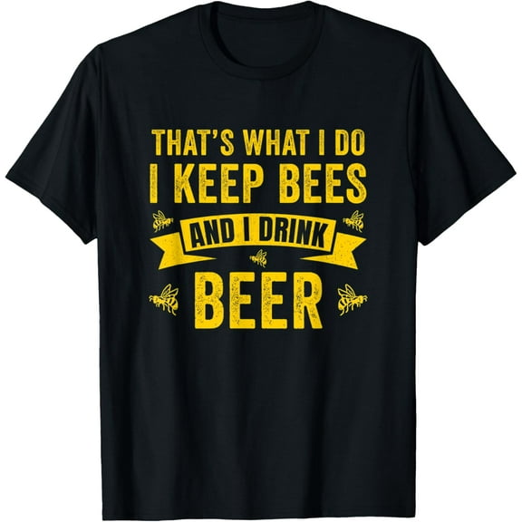 Exquisite and comfortable-I Keep Bees Funny Beekeeper Bee Hive Honey Funny T-Shirt