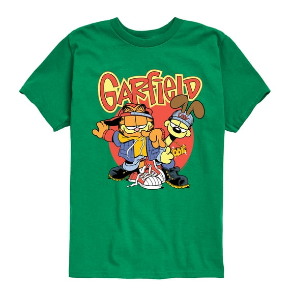 Garfield - Garf And Odie Logo - Toddler & Youth Short Sleeve Graphic T-Shirt