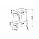 thumbnail image 3 of Repisa Kessa Muebles  Wretzky Blanco, 3 of 5