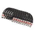thumbnail image 1 of Cable XLR a Micrófono Cable de Micrófono es Accesorios Sunnimix Cable de micrófono para micrófono, 1 of 8