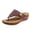 Red, variant on Modstep Womens Wedge Sandals Arch Support Dressy Summer Flip Flops Slip on Slides Ladies Vacation Beach Outdoor Wide Width Shoes Yellow 7