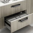 thumbnail image 2 of Heavy Duty Barn Door Handle, Comfortable Touch Sliding Door Pull Handles, Modern Design Stainless Steel Closet Cabinet Door Handles, Easy Installation for Interior Doors, Garden, 2 of 5