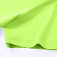 thumbnail image 5 of Men's Stretch T Shirt Short Sleeve Breathable Crew Neck Solid Tops for Gym Running and Athletic Training (4XL, Green), 5 of 6