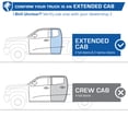 thumbnail image 2 of Tyger Auto 3.5" Rider Running Boards Compatible with 2015-2022 Chevy Colorado GMC Canyon | Extended Cab | TG-SS2C64371 | Side Step Rail Nerf Bars, 2 of 7