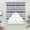 Brown, gray, blue, variant on Purple Grey Striped Swag Curtains for Kitchen/Bedroom/Living Room, Farmhouse Stripes Modern Abstract Art Scalloped Curtains 63 Inch Long, Window Swag Topper Curtains Valances 2 Panels Set 36"x63"