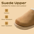 thumbnail image 2 of Drecage Kids Slippers Boys Girls Fuzzy House Slippers Soft Warm Bedroom Shoes, 2 of 7