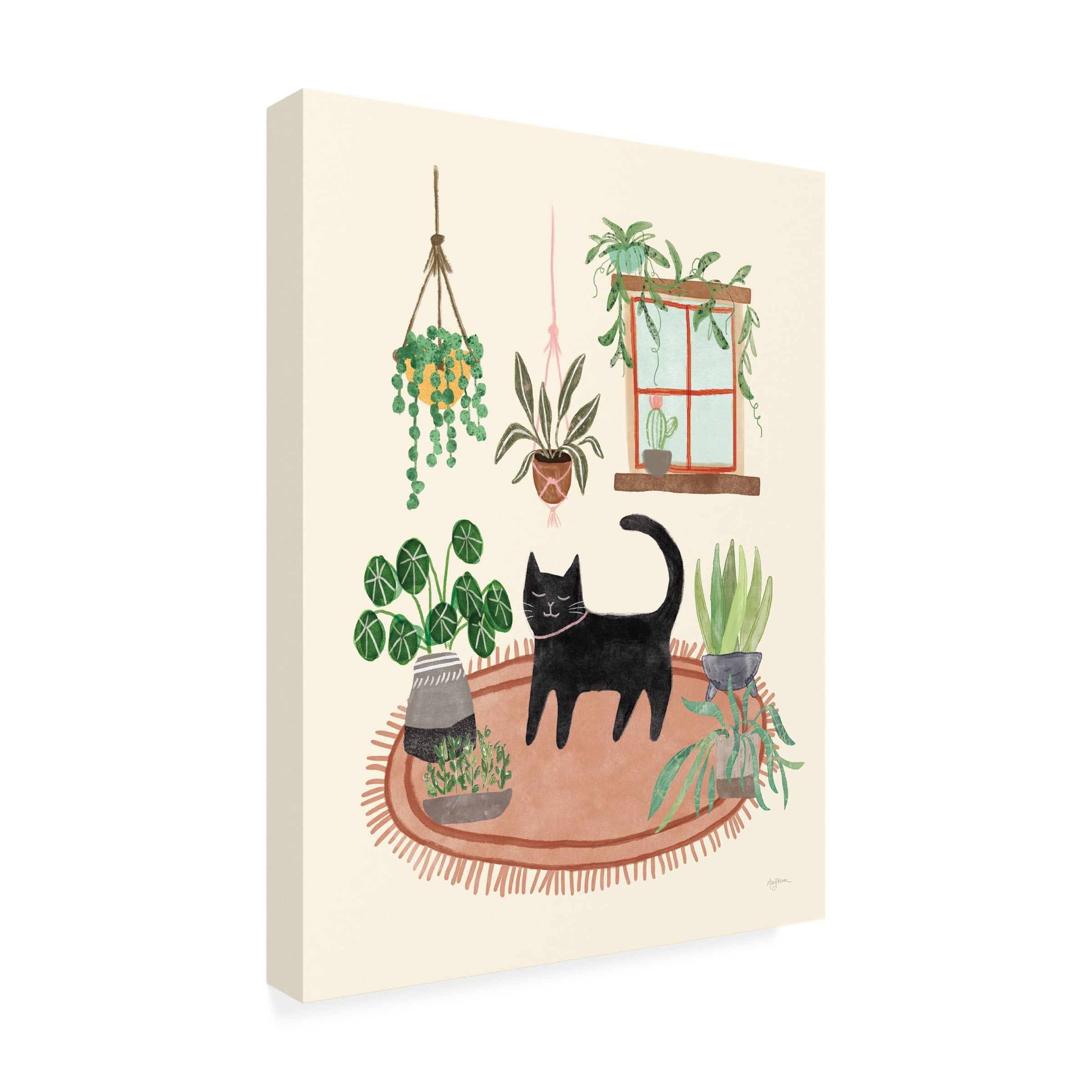 Mary Urban 'Urban Jungle IV' Canvas Art