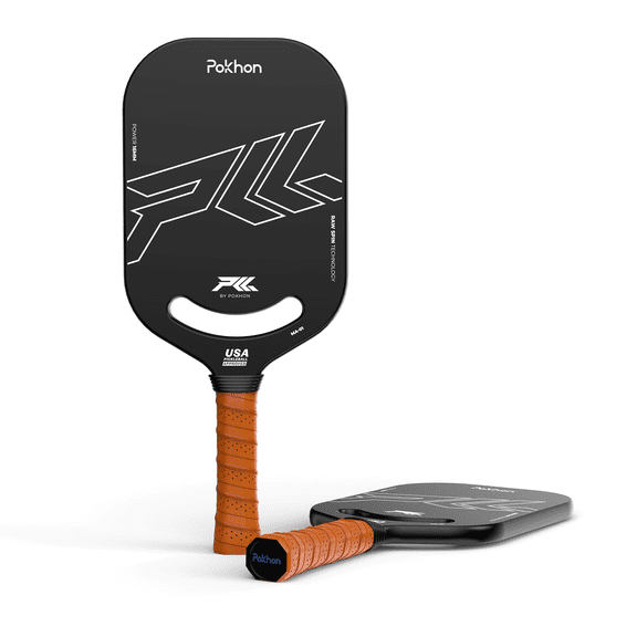 Pokhon Ascent Pickleball Paddle – Carbon Fiber Racket with Textured Grit & Hexa Core for Control