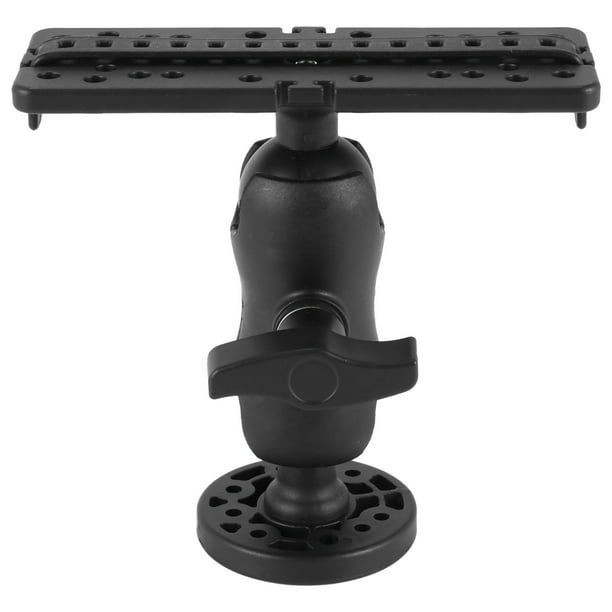 Symkmb Ball Mount with Fish Finder and Universal Mounting Plate Kayak