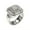 Silver, variant on Cubic Zirconia Rings for Men Square Stainless Steel Unique Personalized Statement Silver Gold Plated Vintage Cool Dainty Jewelry Gold Size 9
