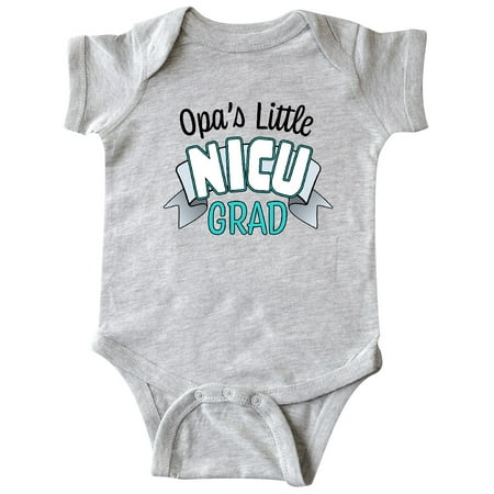 

Inktastic Opa s Little Nicu Grad in Blue with Banner Gift Baby Boy or Baby Girl Bodysuit