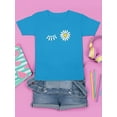 thumbnail image 3 of Daisy Wink T-Shirt Juniors -Image by Shutterstock,  Medium, 3 of 4